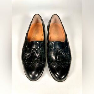 Salvatore Ferragamo Men’s Bordoux Wingtop Kiltie Tassel Designers Loafers
